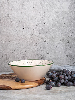 Салатник 19см CERA TALE Авокадо керамика глазурованная 000000000001210418