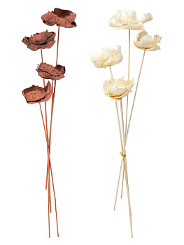 Сухоцветы 15x10x70см DE'NASTIA Борассус микс цветов 000000000001228197