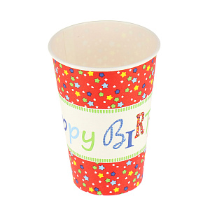 Набор одноразовых стаканов День Рождения Pap Star, 200мл, 10 шт. 000000000001142488