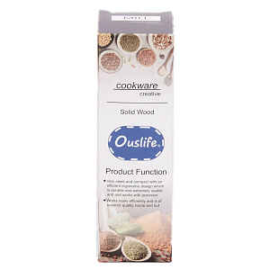 Мельница 15см белая M010097/R010369 дерево 000000000001185674