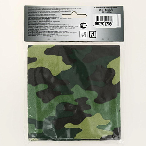 Салфетка бумажная Камуфляж 25см 12шт 1502-1986 000000000001204141