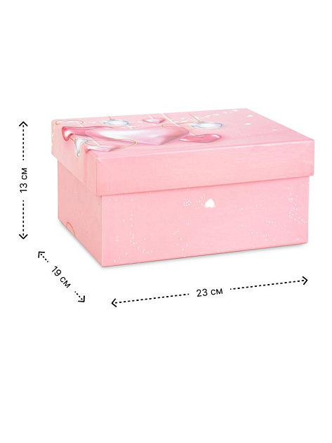 Коробка подарочная 23x19x13см РУТАУПАК ВОЗДУШНЫЕ ОБЛАКА картон Коробка подарочная 23x19x13см РУТАУПАК ВОЗДУШНЫЕ ОБЛАКА картон 000000000001222354