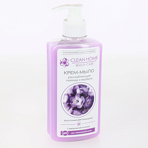 Крем-мыло 350мл CLEAN HOME BEAUTY CARE Расслабляющее дозатор 000000000001213112