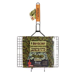 Решетка-гриль Boyscout, 62(+5)x40x30x2.5 cм 000000000001118252