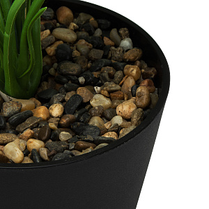 Цветок искусственный растение Банановое дерево 65см в горшке 000000000001218472