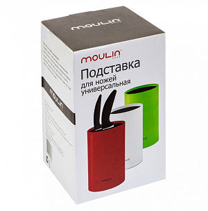 Подставка для ножей MOULIN VILLA универсальная оранжевая STN-1O 000000000001086464