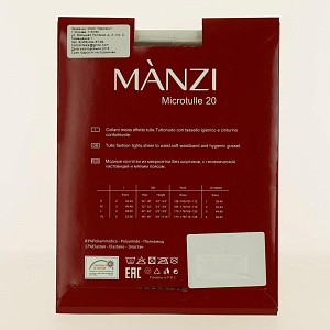 MANZI КОЛГОТКИ ЖЕНСКИЕ MICROTULLE 20 р3 DAINO 000000000001186699