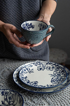 Тарелка обеденная 26,8см ND PLAY Орнамент фарфор 000000000001210964