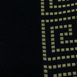 Полотенце 70х130см CLEANELLY Грэко махровое плотность 460 гр/м черный 100% хлопок ПЦ3501-4346,19-4015 000000000001198625