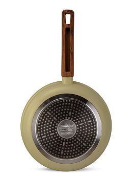 Сковорода с крышкой 24см антипригарное покрытие индукция зеленый мох Сковорода с крышкой 24см антипригарное покрытие индукция зеленый мох 000000000001228004