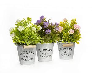 Цветок искусственный "Роза садовая" 20смR010446 000000000001189311