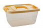 Контейнер 12,5л ИНТЕРМ бежевый полипропилен Ф0211