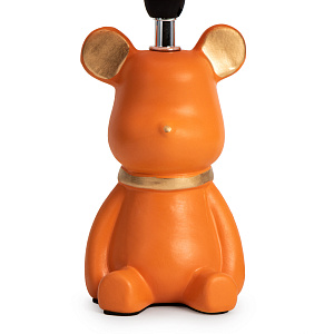 Светильник 34см медведь оранжевый 000000000001216459