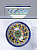 Пиала 11см RISHTON KULOLCHILIC рисунок мехроб синий Риштанская керамика UZ021/UZ008/UZ045 000000000001206052