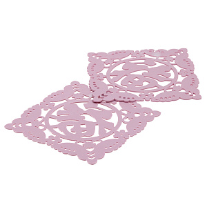 Подставка под горячее Кружево, квадратная 000000000001176236