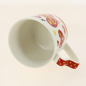 Кружка 300мл КОРАЛЛ Валентинка бочка низкая в ассортименте 000000000001195398