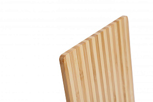 Доска разделочная полосатая 28*18*0,8см бамбук BRAVO, 546 000000000001194376