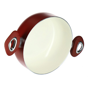 Кастрюля с крышкой 4л БИО КЕРАМИКА алюминий M07072 000000000001076968