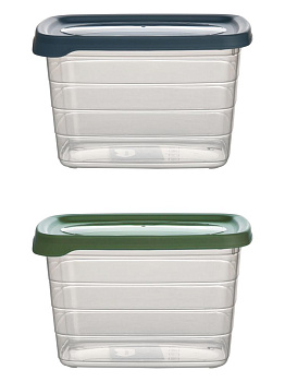 Контейнер пищевой 1,15л в ассортименте пластик 000000000001230180