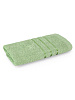 Полотенце махровое 50х90см СОФТИ бордюр 3 полоски светло-зеленый хлопок 100%