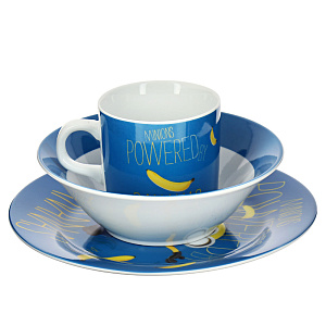 Набор для завтрака Миньоны Бананы, 3 предмета 000000000001171333