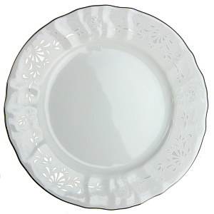 Тарелка Отводка Платина Люкс Хауз, 19 см 000000000001005850