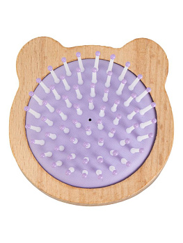 Расческа массажная 7х7см круглая в ассортименте полипропилен 000000000001229385