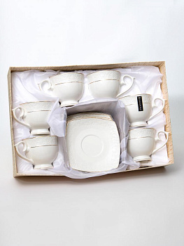 Набор чайный 12 предметов (чашка 300мл-6шт/блюдце-6шт) BALSFORD Нежность подарочная упаковка фарфор 000000000001200575