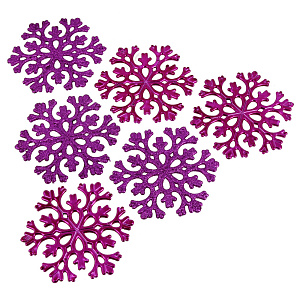 Набор декоративных украшений СнежинкаПосуда Центр, 11 см, 6 шт. 000000000001161803