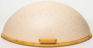 Хлебница OLAFF 44х28х20см основа, ручка -бамбук, крышка полистирол, подарочная упаковка.184-18002 000000000001201279