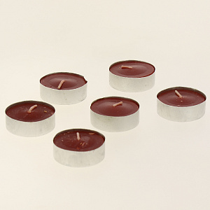 РУСАЛОЧКА Свечи чайные 6 шт Клубника 430686 000000000001189288