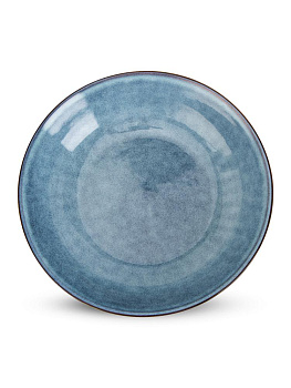 Салатник 21см синий керамика 000000000001227202