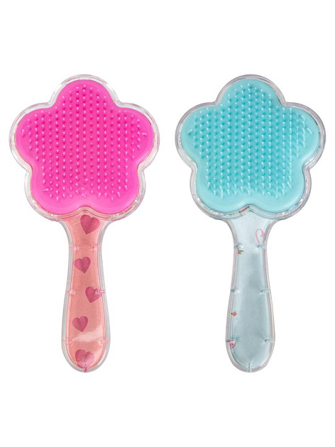 Расческа массажная 8,9х7,2см в ассортименте полипропилен 000000000001229369