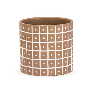 Кашпо 13,5х12,5см 1,3л Этно I керамика 000000000001225853