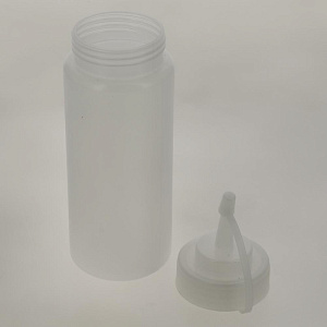 Бутыль для хранения соуса в холодильнике, для жидкого теста при приготовлении блинчиков, для украшения выпечки кремом.Мультидом. Пластик 000000000001205156