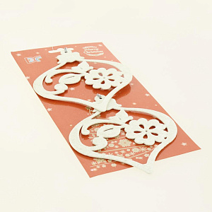 Декоративное украшение Капля 11,5х14см 2шт MANDARIN полистирол 000000000001209331