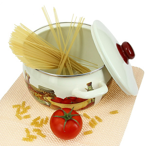 Кастрюля 4л Вилладжо металлическая крышка 000000000001067053