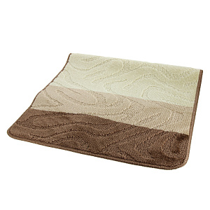 Коврик для ванной PP MIX кофе с молоком,60х100 см 000000000001176913