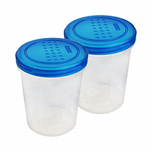 Набор банок с закручивающейся крышкой Pattern Plast-team, 1л, 2 шт. 000000000001153712