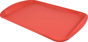 Поднос Plast Team, прямоугольный, коралловый, 365х255х25 (PT9214) 000000000001201534