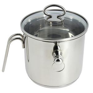 Молоковарка 2л TIMA с крышкой нержавеющая сталь Молоковарка 2л TIMA с крышкой нержавеющая сталь 000000000001067626