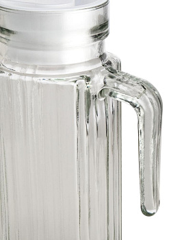 Кувшин 1л GARBO GLASS бесцветный стекло/GB1101xzdWithLid 000000000001221999