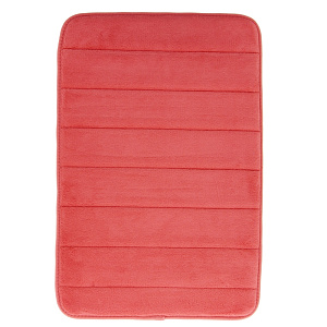 Коврик для ванной DE'NASTIA 45х70см memor коралл полиэфир M111128 000000000001154569