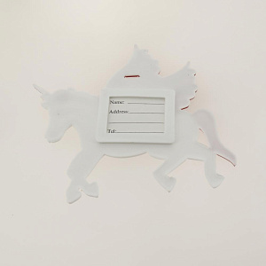 Багажная бирка  6,5x10см микс дизайнов Y000063 000000000001199713