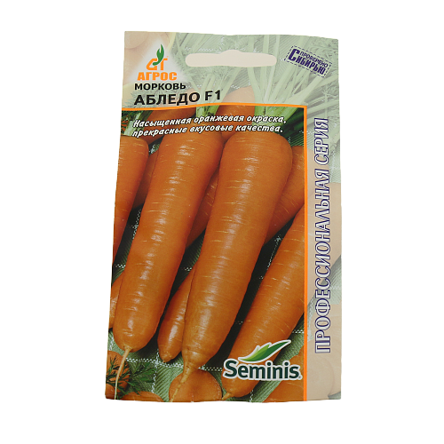 "Семена пакет Морковь Абледо F1 400шт Seminis 
" 000000000001000319