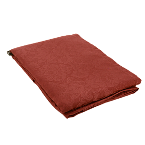 Скатерть DE'NASTIA 150х230см 100%Полиэстер Цветы бордо E000022 000000000001144832