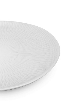 Тарелка десертная 21см Рябь глазурованная керамика 000000000001217585