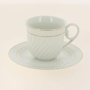 Набор чайный 12 предметов 220мл, Спираль роза, M25106 000000000001192063