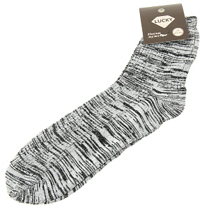 Носки мужские р.29(43-44) LUCKY серый 85%хлопок/15%полиэстер 000000000001174543