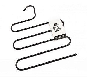 Вешалка для брюк 31x38,5см ПОСУДА ЦЕНТР 5 секций металл 000000000001215494